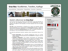 Tablet Screenshot of grazbus.at